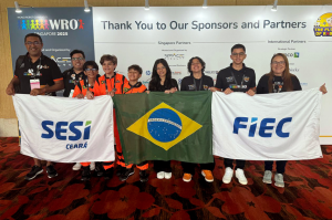 As medalhas de ouro, prata e bronze são dadas a grupos de equipes - Foto: Reprodução/FIEC.