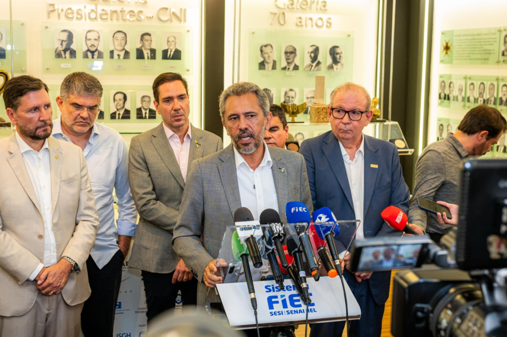 O encontro reuniu empresários, autoridades e personalidades - Foto: Reprodução/FIEC.