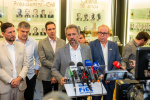 O encontro reuniu empresários, autoridades e personalidades - Foto: Reprodução/FIEC.