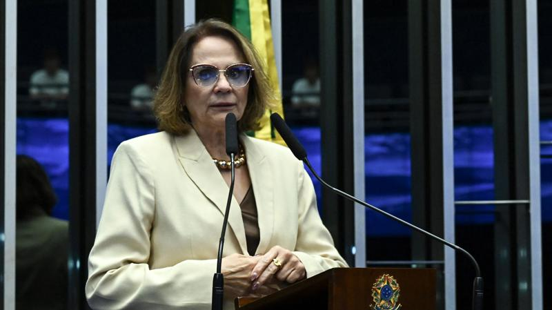 Damares apresentou queixa-crime e novo pedido de impeachment contra ministro do STF - Foto: Jefferson Rudy/Agência Senado
