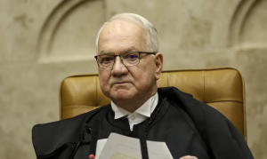 O presidente do STF, Edson Fachin, durante a abertura do Ano Judiciário de 2026 do Supremo Tribunal Federal (STF). Foto: Marcelo Camargo/Agência Brasil.