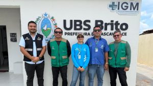 Servidores da Adagri em visita à comunidade do Brito e Oiticica, em Cascavel - Foto: Reprodução.