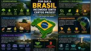 O Brasil é visto como parceiro relevante, um mercado promissor e uma potência regional estável. Foto: Divulgação.