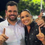 Ana Afif e o marido Dr. Gerônimo, pré-candidato a deputado estadual - Foto: Divulgação.
