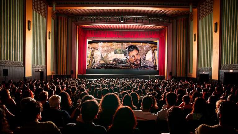 Exibição do Cine Ceará no Cineteatro São Luiz. Crédito: Luiz Alves