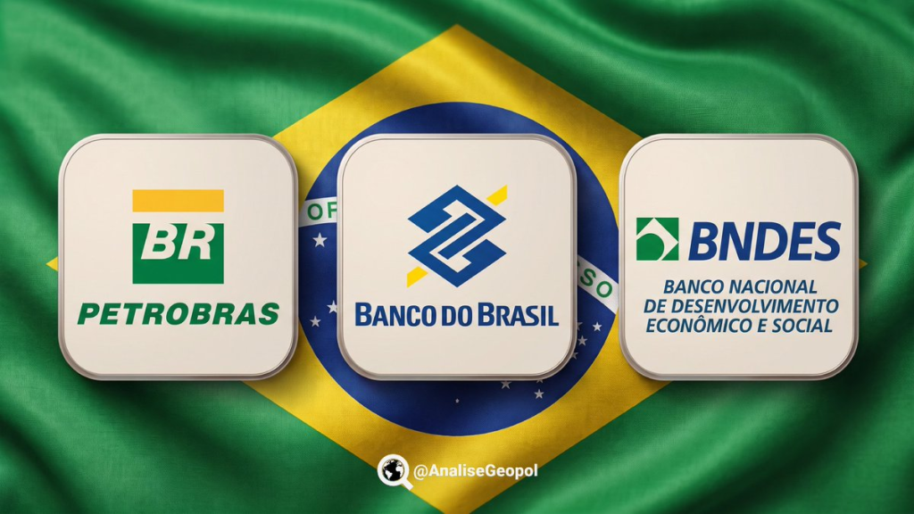 Petrobras, BNDES e Banco do Brasil foram responsáveis por mais de 90% do alto lucro das estatais em 2025