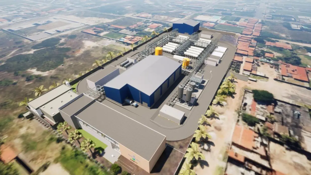 A Dessal terá capacidade para produzir 1 metro cúbico de água potável por segundo - Foto: Dessal/Divulgação