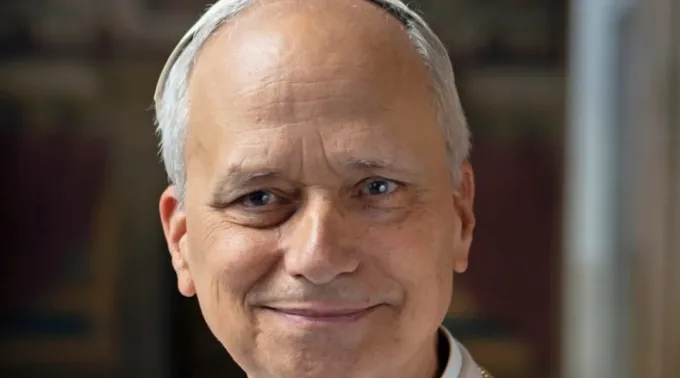O Papa Leão XIV enviou uma mensagem em vídeo aos participantes do Festival Halleluya 2026, exibida na noite deste sábado (25)- Foto: Vatican Media